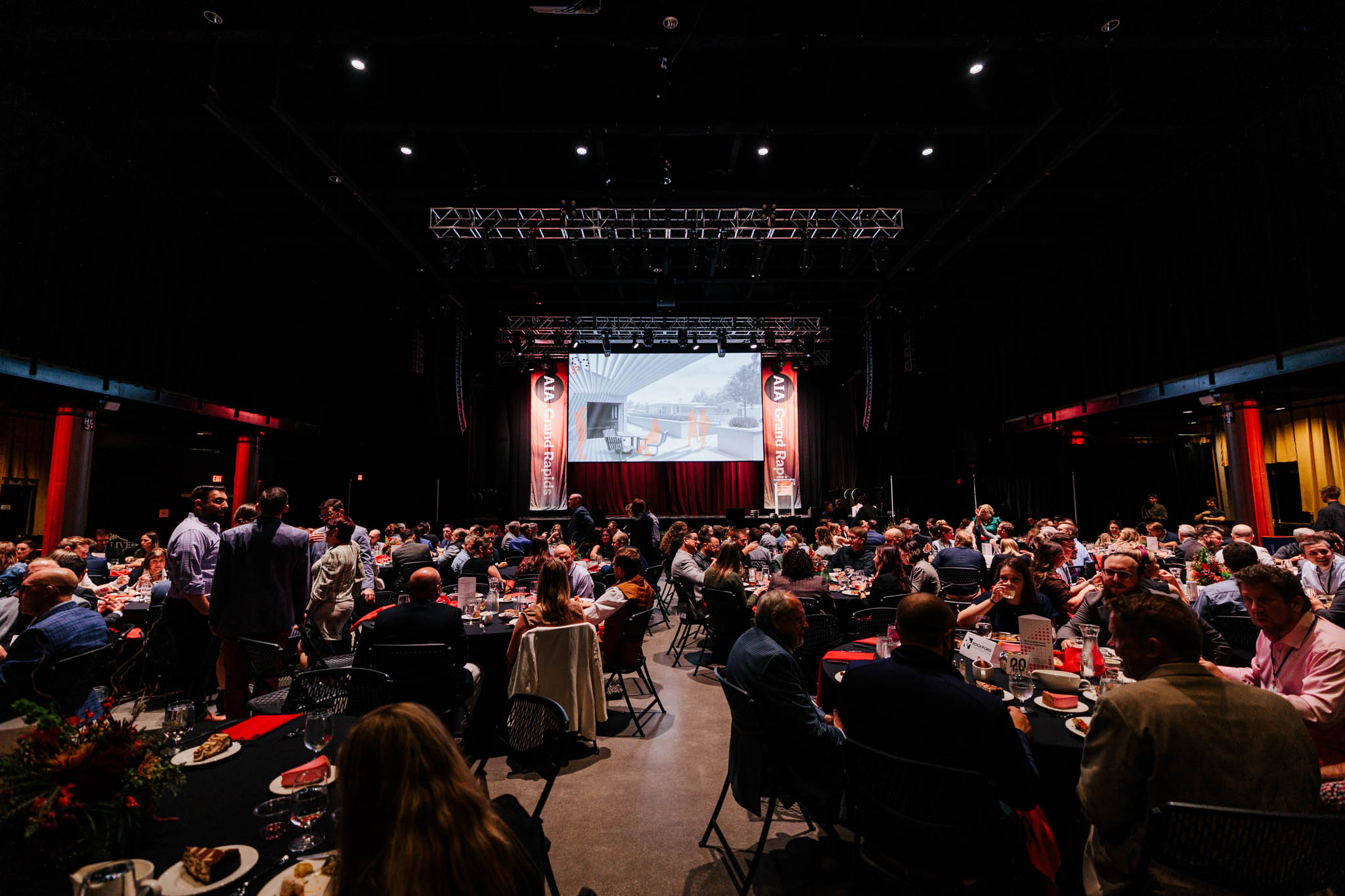 2024 AIA Honor Awards celebration downtown Grand Rapids.