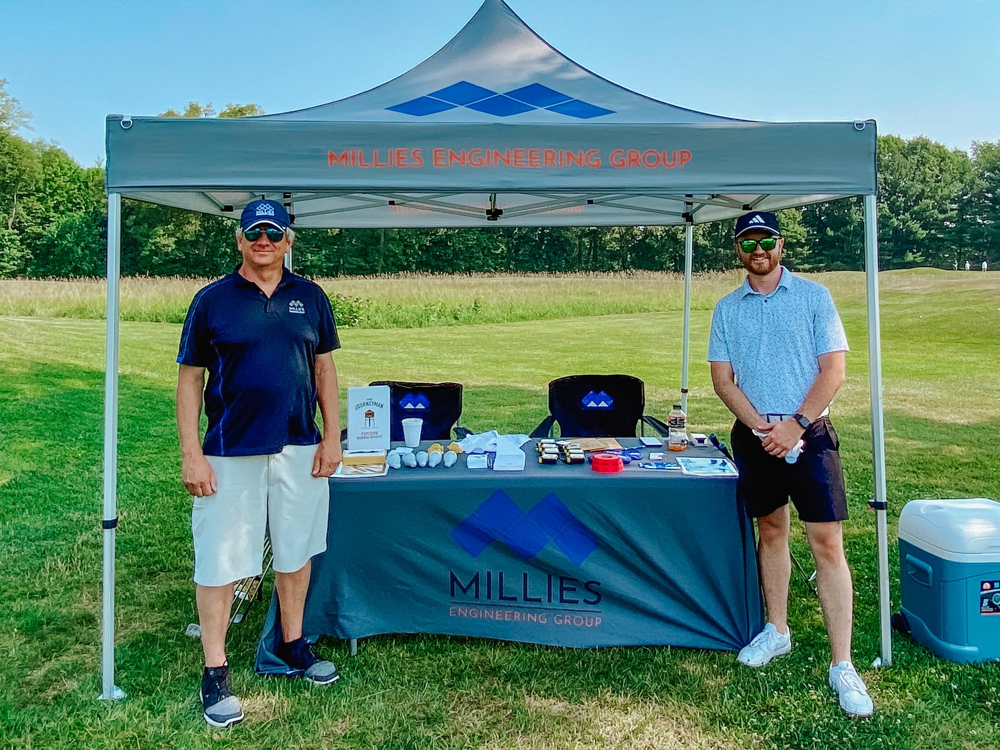 AIAGR Sponsor Millies Engineering Group at the Golf Outing.